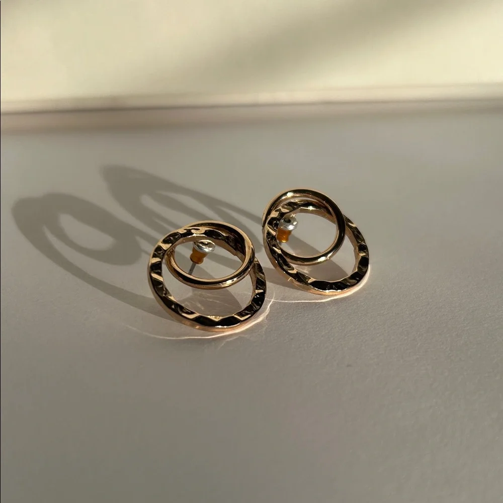 Classic Gold-Tone modern Earrings